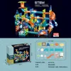 light-up marble run blocks-110 pieces