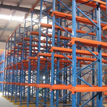 Warehouse Rack Storage Heavy Duty Storage Racking System Metal Adjustable Drive In Pallet Racking