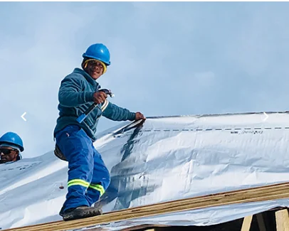 Customizable Synthetic Roofing Underlayment Reflective Aluminum Foil/Metalized Mylar No-Woven Fabric Insulation Material