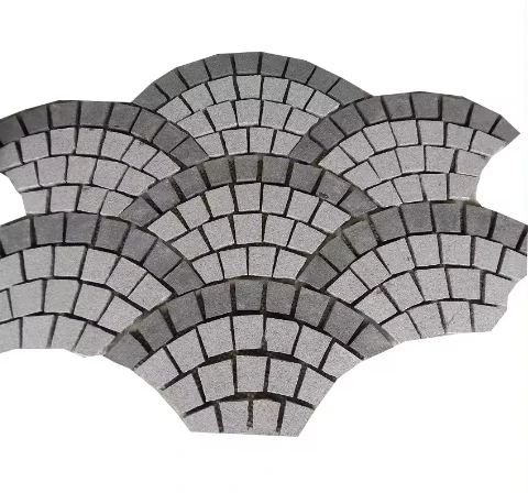 Популярная веерообразная брусчатка по индивидуальному заказу высокое качество Лучшая цена гранитная