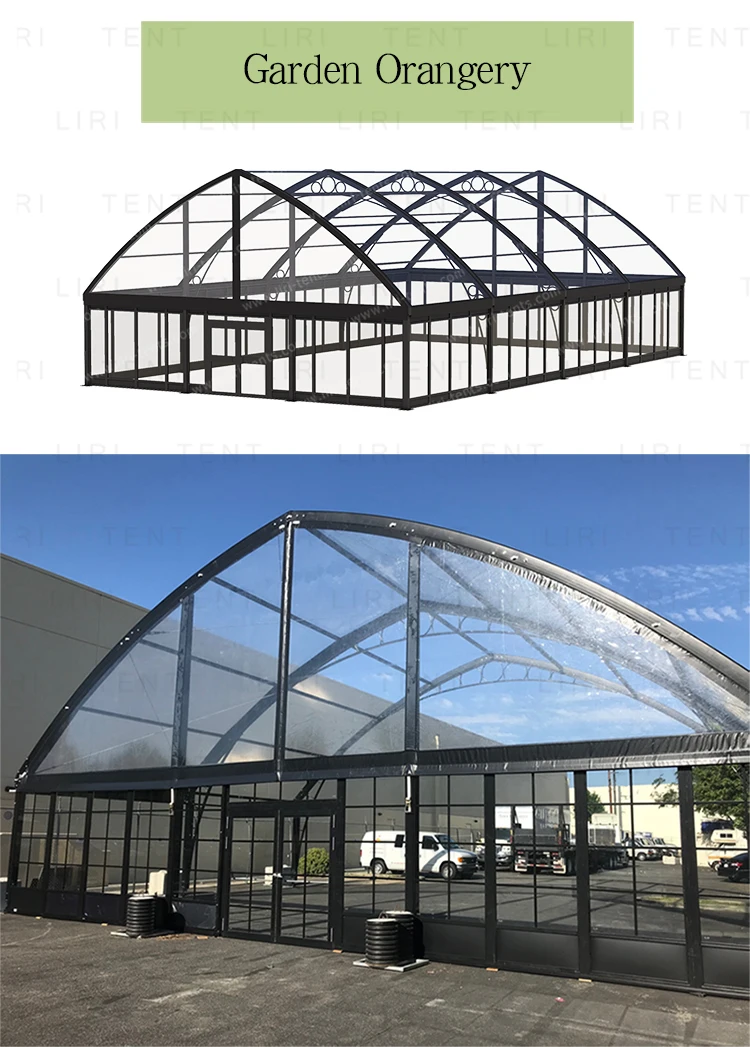 Outdoor Luxury Frame Event Garden Orangery Tent for Weddings