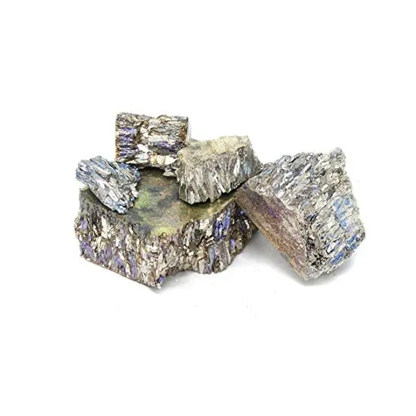 Factory Direct Price 4n 99.99% Pure Bismuth Ingot Chunk For Crystal Making