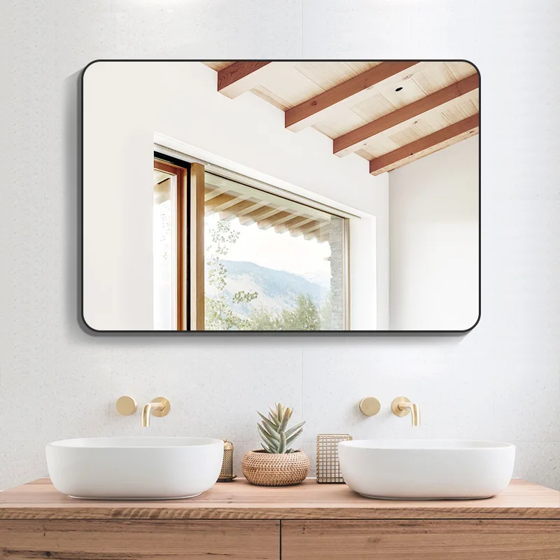 product wholesale framed rectangular mirrors framed wall hanging mirror for household decor777-1