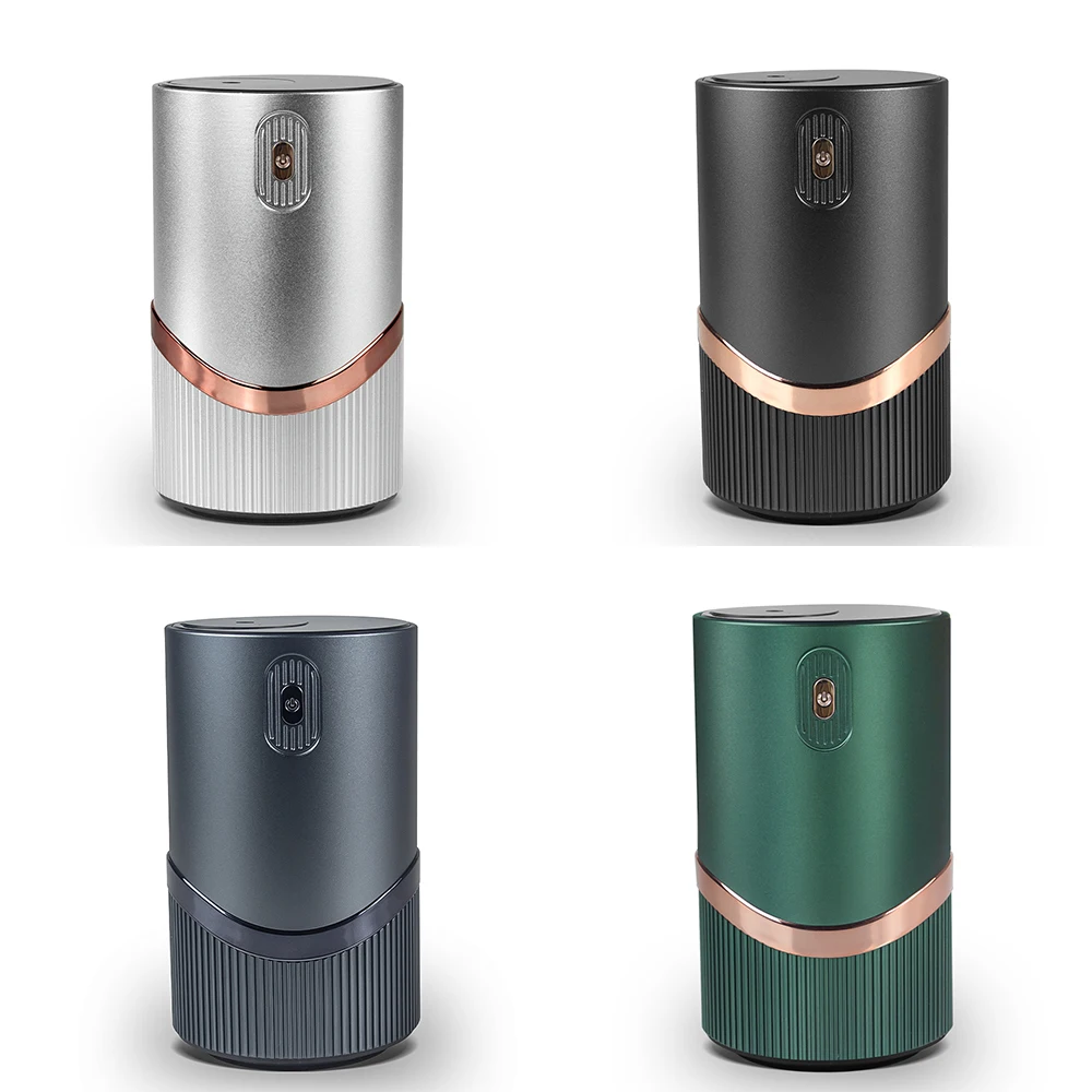 Smart Rechargeable Car Fragrance Perfume Machine Digital Screen Diffuser Essential Oil Aromatherapy USB Waterless New Design