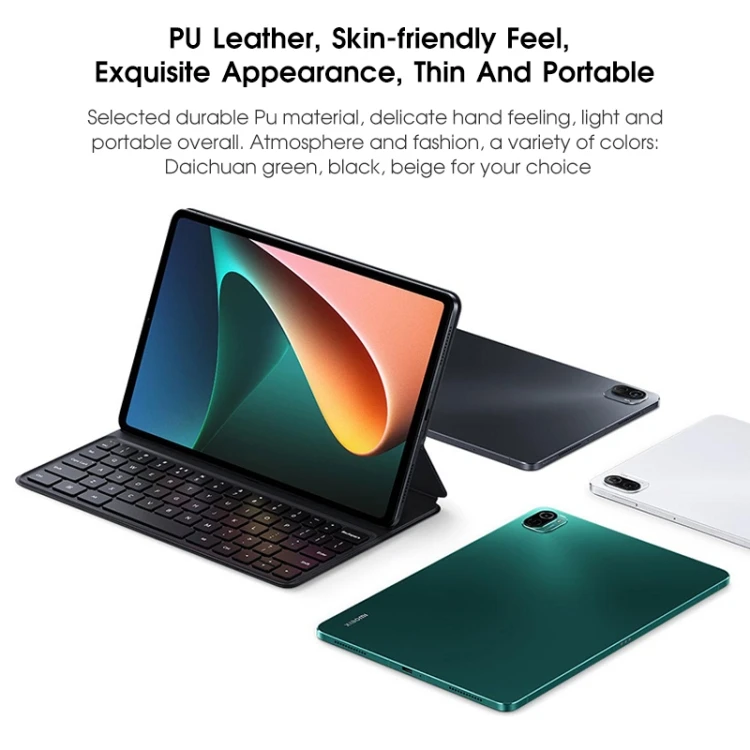 Xiaomi Mi Pad 5 Magic Keyboard - 63 Keys & Leather Case Xiaomi Mi Pad 5 Magic Keyboard - 63 Keys & Leather Case
