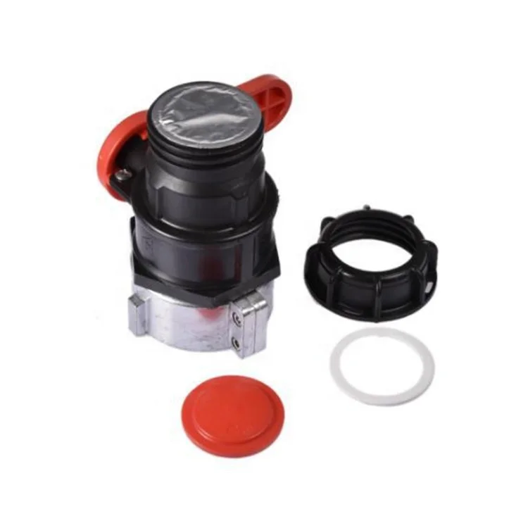 Оптовая продажа шаровой кран бака DN50 IBC с быстроразъемным выходом контейнер-клапан