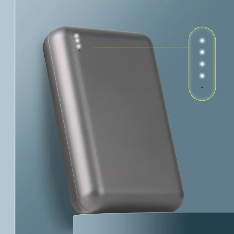 Doublepow Mini Mobile Power Bank 20000 MAH 50000 MAH Ultra Slim Super Fast Charging Waterproof ABS Material Power Bank