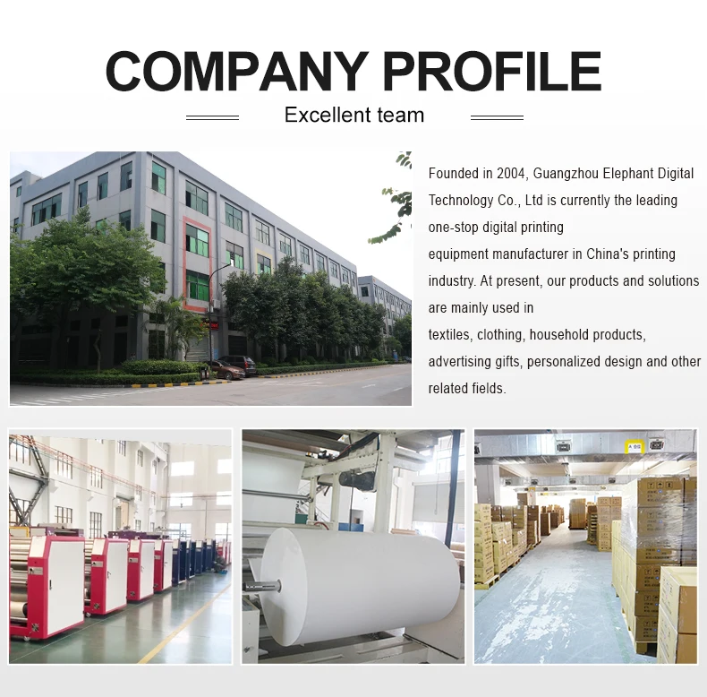 100gsm Fast Dry Sublimation Paper Roll Sticky Sublimation Paper Factory