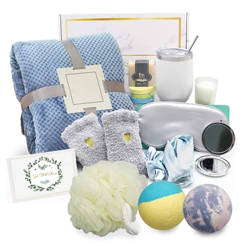 Get Well Soon Gift Sets For Women And Man Stress Relief Care Package Appreciation Basket With Gift Card