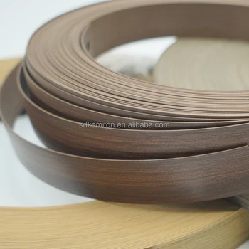 Factory Supply PVC Edge Banding Plastic Tape Cabinet Furniture Accessory Edging Strip