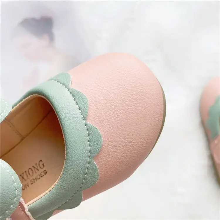 2021 детское праздничное платье высокого качества детская пляжная обувь на мягкой подошве с бантом; Обувь MSgx-13