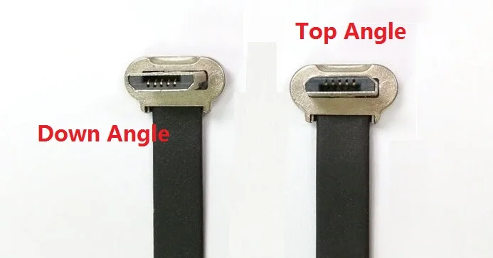 FPC usb кабель Угловой micro data кабель Ультратонкий плоский usb TYPE C