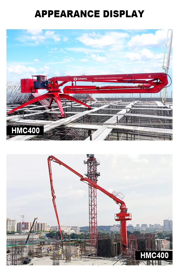 Static Hydraulic Stationary Spider Placing Boom Concrete Schwing ...