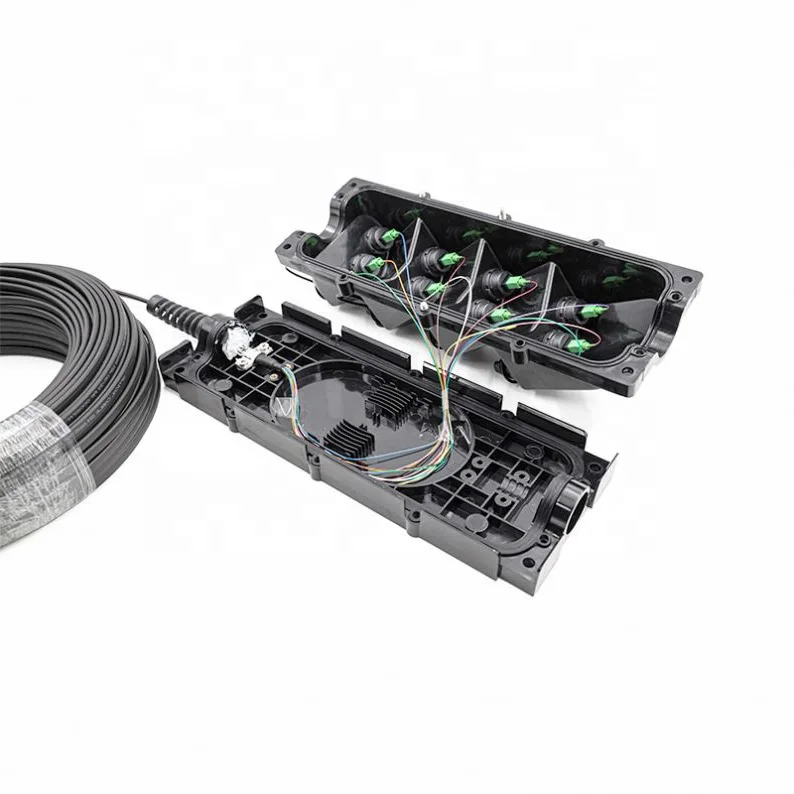 SC APC FTTA Fiber Optic Termination Box FTTH 4 Ports With 1x4 Splitter