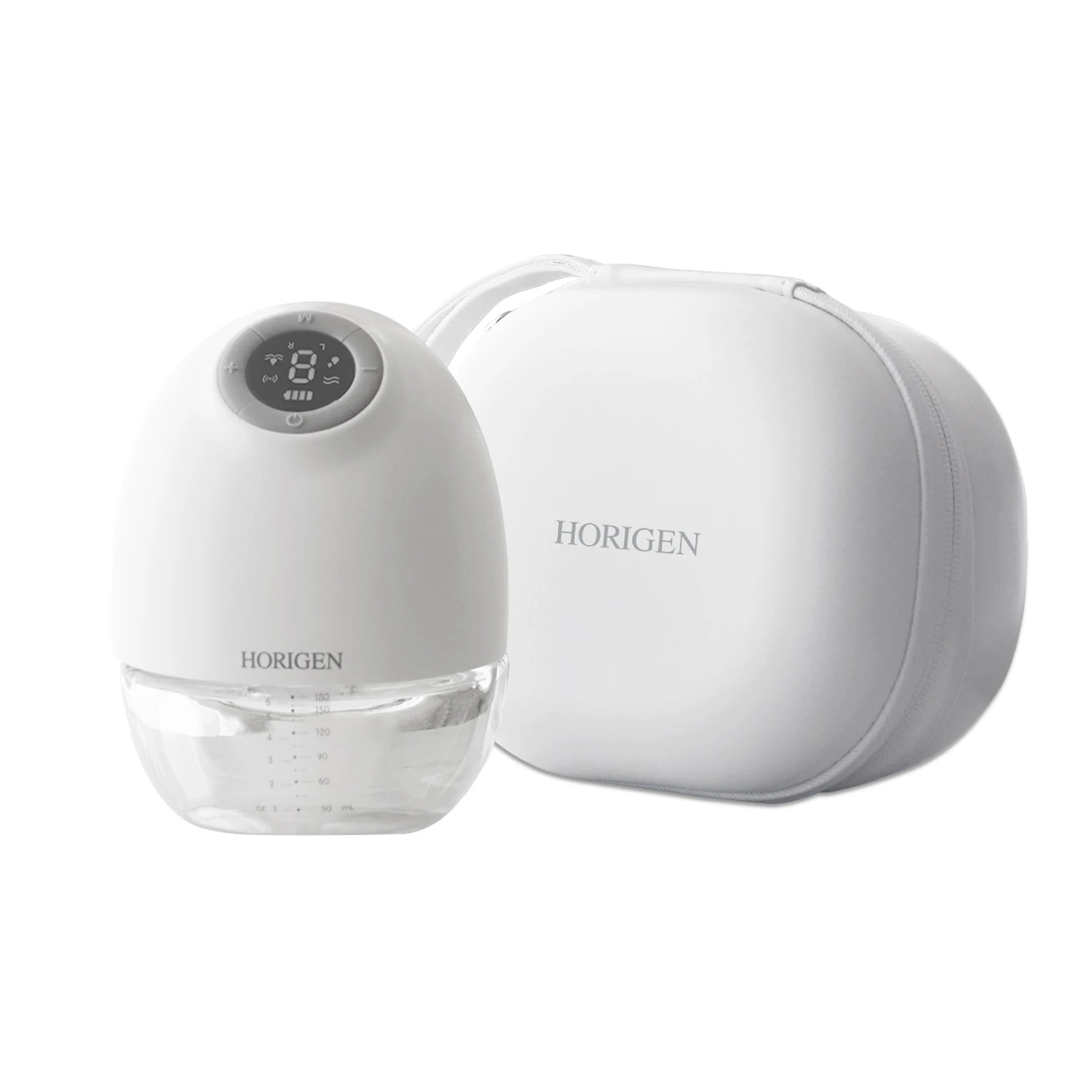 HORIGEN Customizable Cheapest Wireless Slim Integrated Electronic Wearable Hand-free Electric Breast Pump with Silent Motor