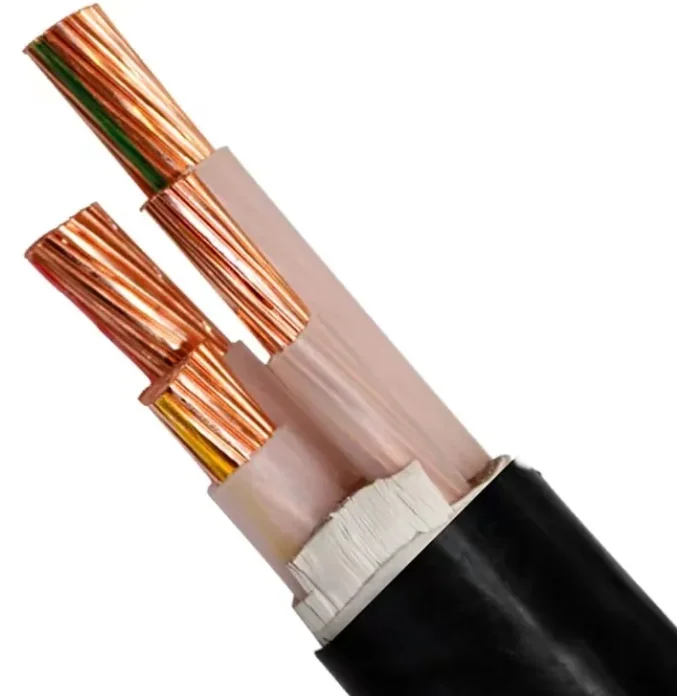 NYY/ YJV  Copper core cross-linked polyethylene insulated polyvinyl chloride sheathed power cable 1.5-800mm multi-core