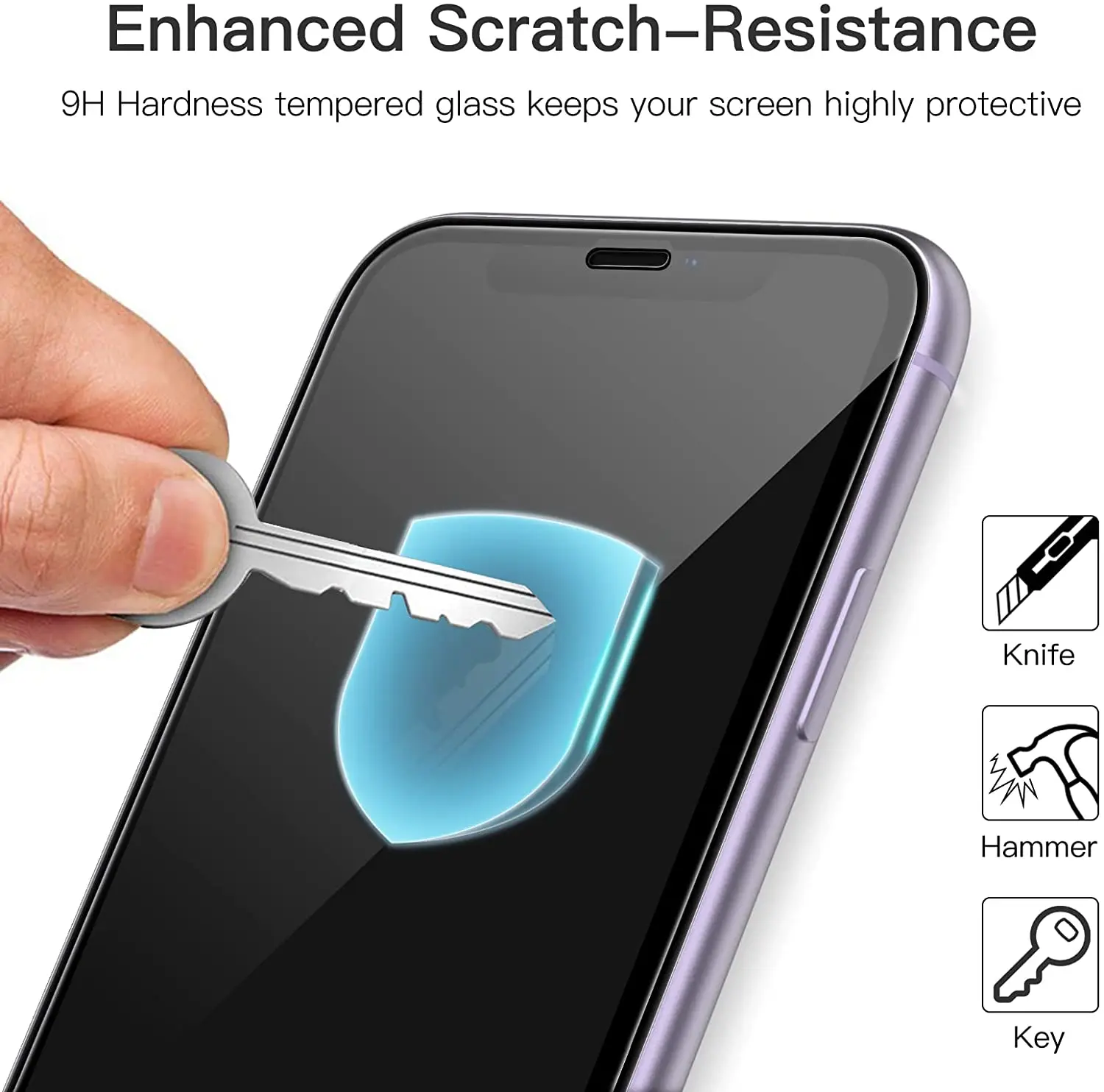 Протектор экрана из закаленного стекла 9d 21d для iPhone 15 14 13 12 11 Pro Max X XS XR 9D 21D