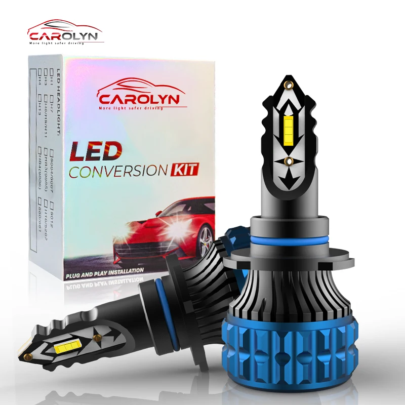 2023 Newest Model CSP 1860 Chip LED Headlight K30 Car Bulb 16000LM Canbus 6000K H3 H4 H7 H11 H13 H16 HB3 Led Headlights for Car
