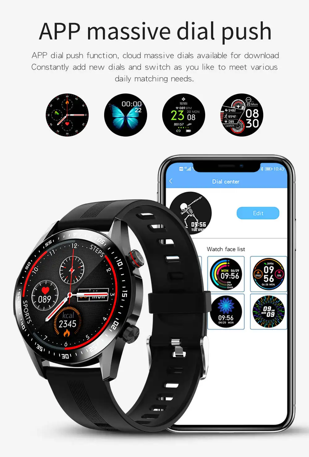 Custom Watch Face E12 Smartwatch Full Touch Screen Heart Rate Monitoring  Sports Distance Smart Watch - Buy Distance Smart Watch,Monitoring Full  Touch Smart Watch,Custom Watch Smartwatch Product on Alibaba.com