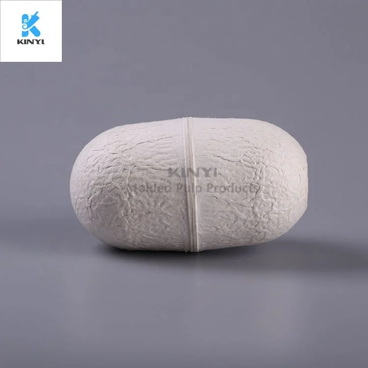 Eco Friendly Customized Paper Pulp Molded Candle Packaging
