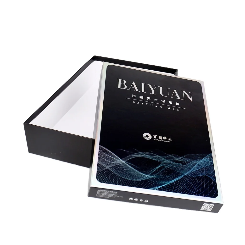 Jinayon op maat gemaakte vierkante kartonnen loterijspeldoos met UV-reliëfopdruk en sponsvoering, op maat gemaakte afmetingen voor bordspelverpakking