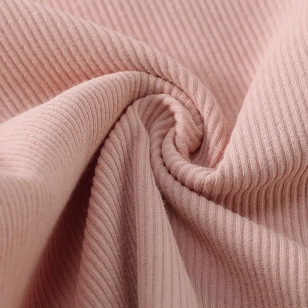 Одежда для новорожденных девочек, однотонная хлопковая футболка в рубчик с длинным рукавом, футболки на весну и осень с круглым вырезом для детей 0-18 месяцев, одежда для маленьких мальчиков