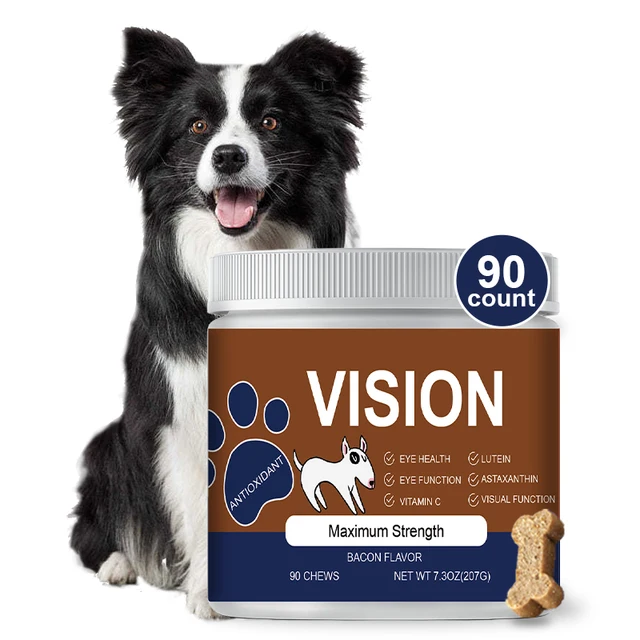 Customized Enhance Dog Vision: Top Nutritional Dog Eye Supplements, Vitamins C, and Soft Chews for Canine Ocular Health Issues