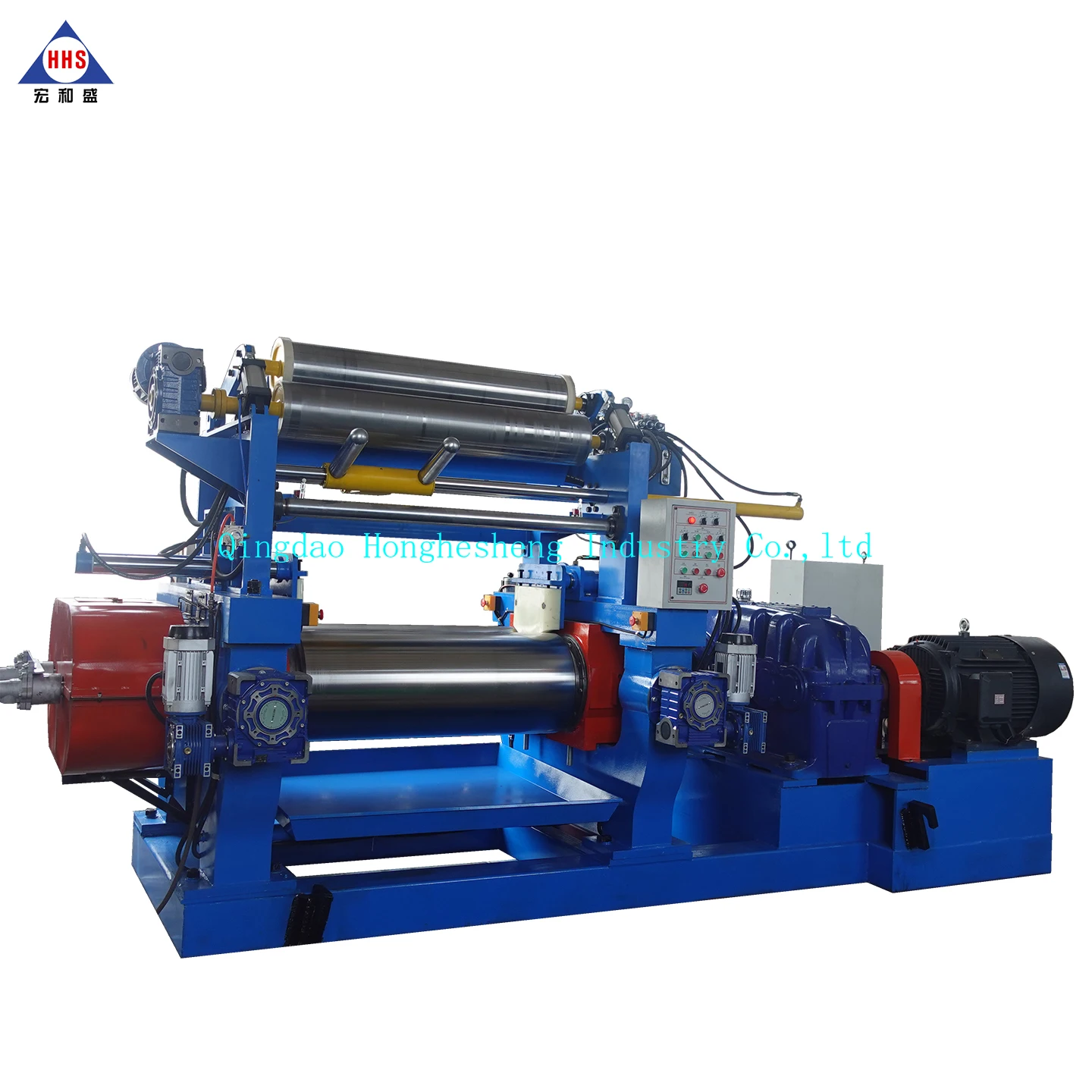 XK450 Automatic Rubber Open Mixer 18inch Rubber Mixing Mill With Auto Stock Blender