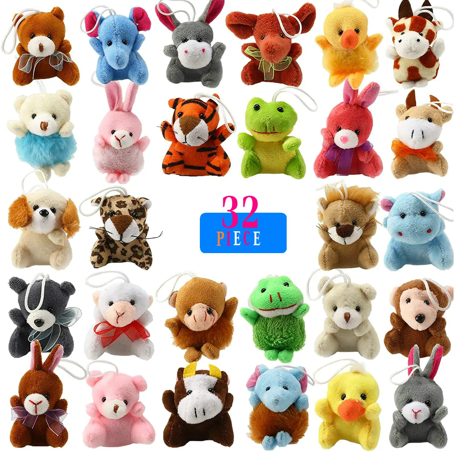 12pcs/lot 12cm 12 Colors Bear Mini Plush Teddy Bear Toy Bulk 12cm ...