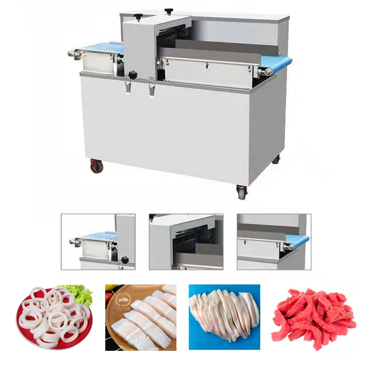 Meat Strip Slice Cut Doner Cutter Blade Machine With Conveyor Blade For ...