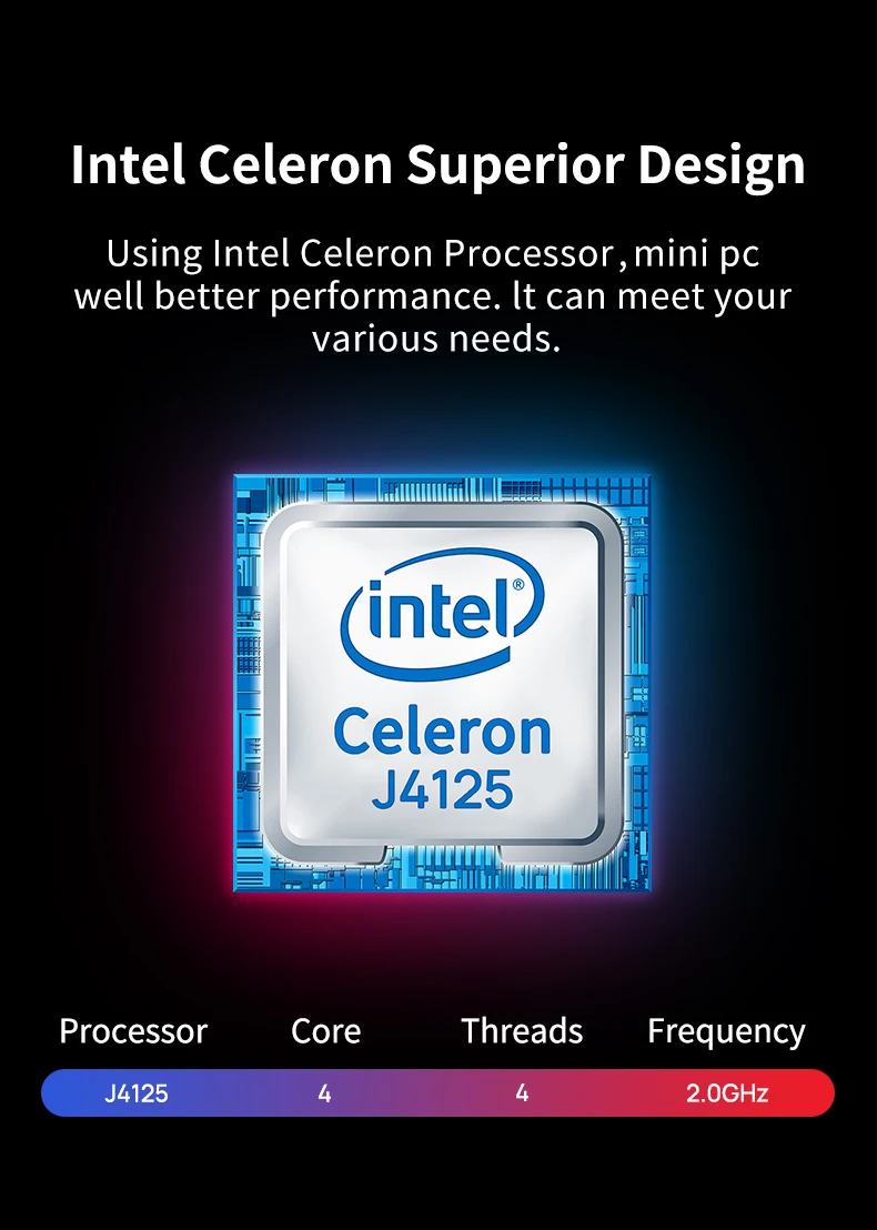 Mini Pc Firewall Pfsense Soft Router In-tel Celeron J1900 J4125 4*i211 ...