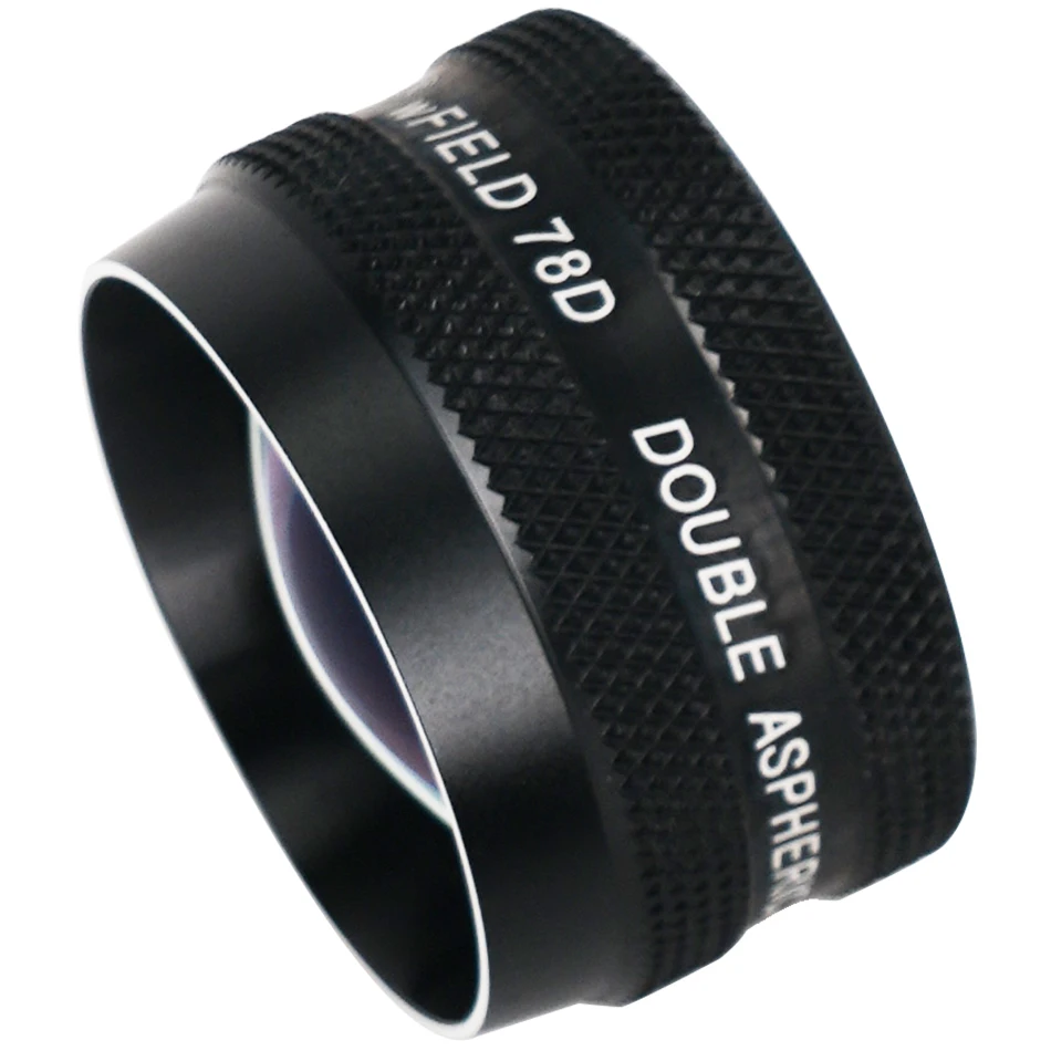 Fundus Vessel Check Double Slit Lamp Addon Retina Lens 20D / 78D /90D Examination Ophthalmic Tools Diagnostic