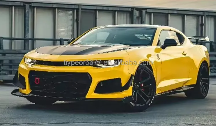product tiypeor car body kits for 2016 2018 chevrolet camaro front face modification zl1 front bumper 1le surround front bumper-8