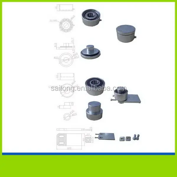 Heavy Duty Top Roller Guide Hinge with Ball Bearing for Sliding Folding Doors