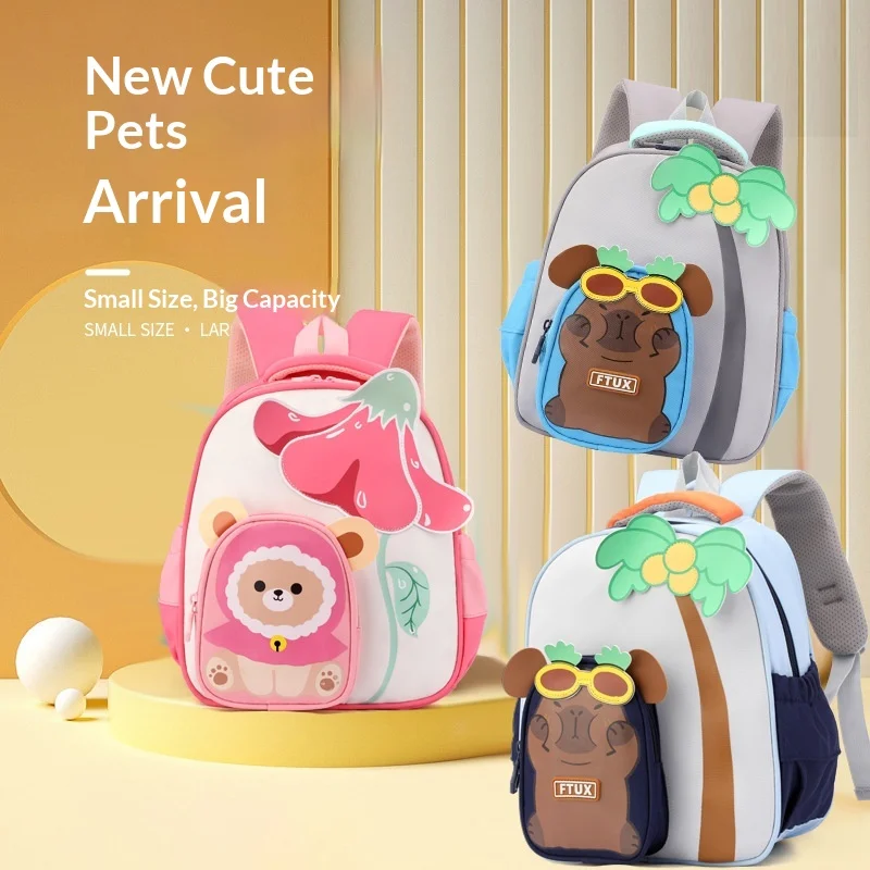 2026 Kindergarten Schoolbag Unisex 3-5 Years Old Baby Small Children's Backpack Cute Car