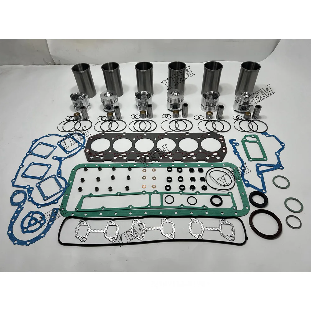 11Z Cylinder Liner Kit With Gasket Set for Toyota Excavator Engine Spare Parts