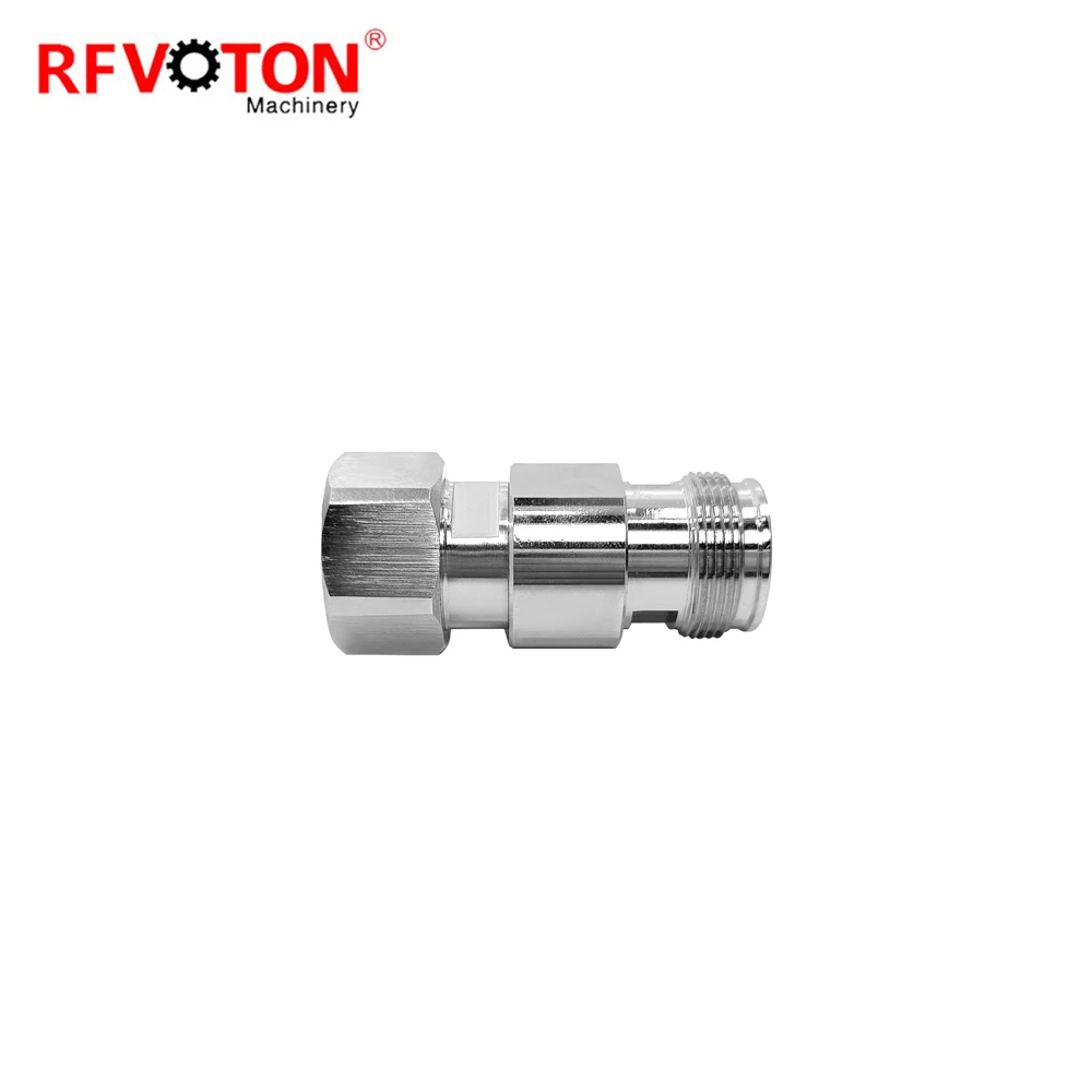 RF Coaxial Connector antenna and Adaptor for Male Female 50ohm 75ohm Black White 4.3/10 Mini Din male to Female factory