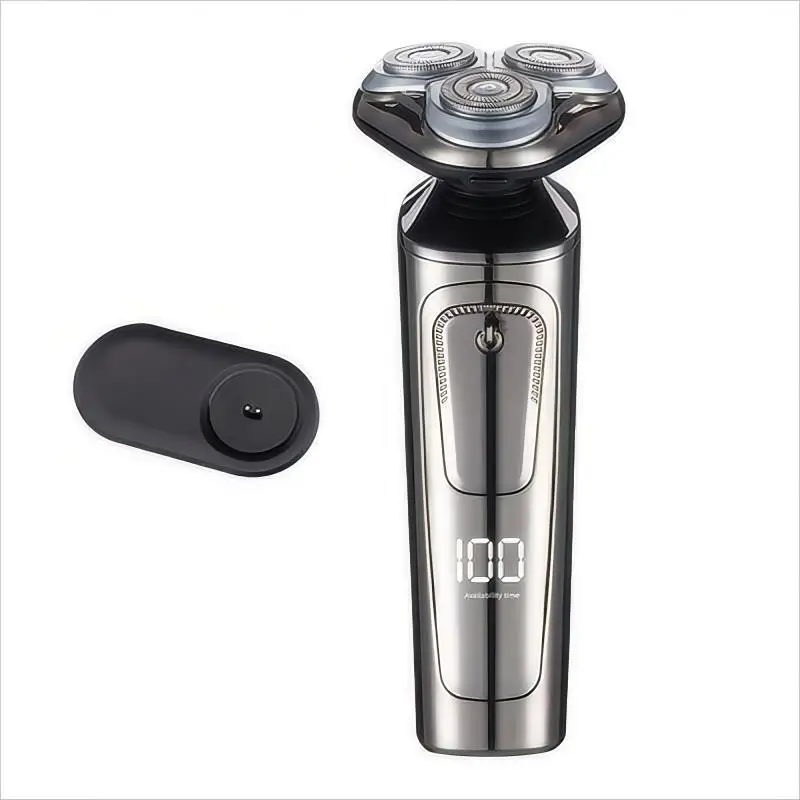 Hot Selling Triple Blade Car USB Rechargeable Electric Shaver Low Noise Waterproof for Men for Household RV Hotel Grooming supplier