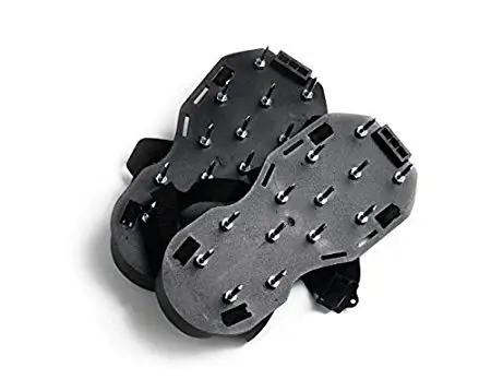 Spiked Shoes Universal ABS Plate Spiked Screed Shoes Spikes Epoxy