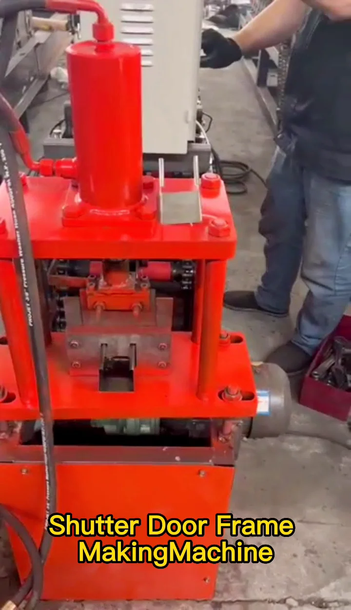 Hoson Steel Profile Door Frame Roll Forming Machine Steel Framing