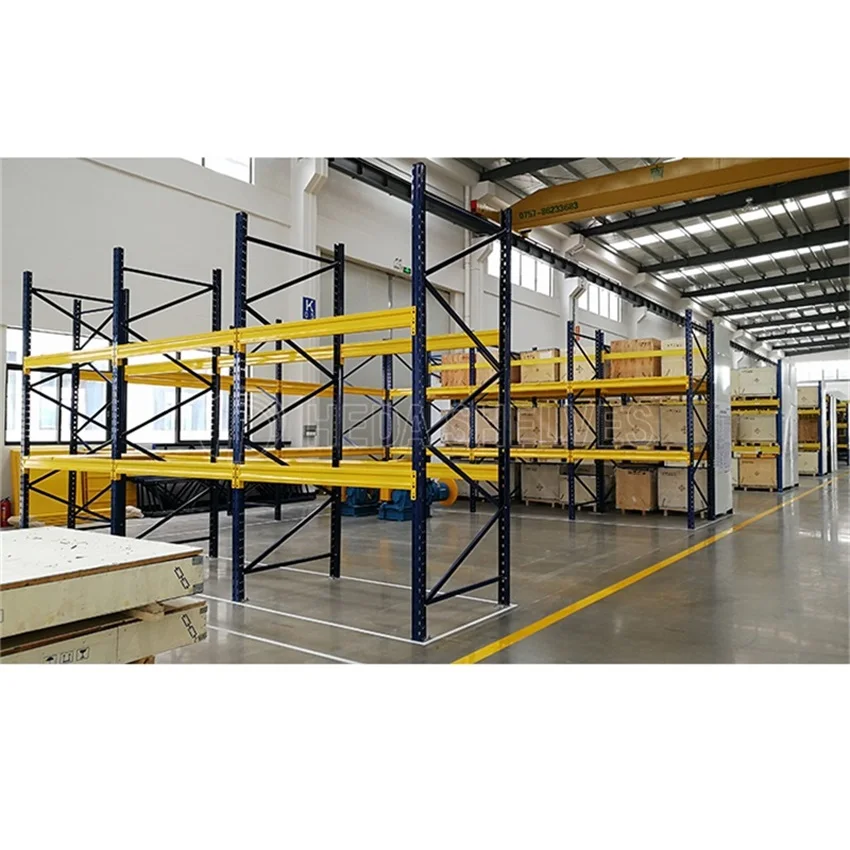 Heavy-Duty Selective Pallet Racking System Multi-Functional Corrosion ...