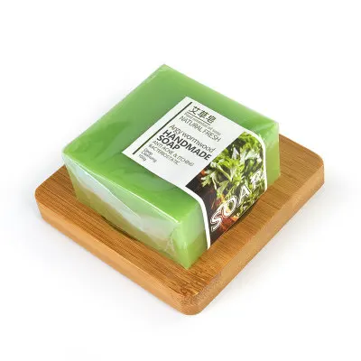 Private Label Handmade Deep Cleansing Anti Acne Natural Herbal Argy Wormwood Bar Soap