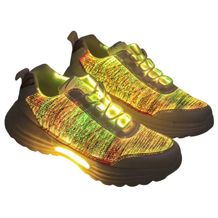 Voorkomen vacature leef ermee Glow In The Dark Adults Glowing Lighting Shoes For Men Party Luminous Fiber  Optic Led Light Up Shoes - Buy Fiber Optic Led Light Up Shoes,Party  Luminous Fiber Optic Led Shoes,Glow In