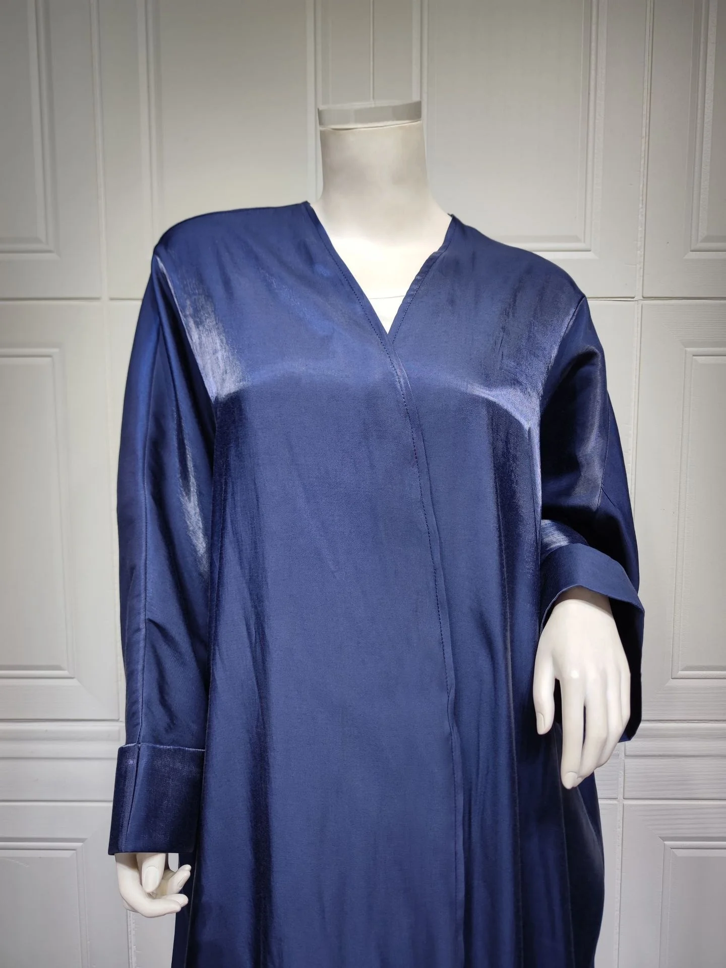 Satin Muslim batwing Abaya Cardigan Clothing Abaya Arabic Dress Muslim Abaya Women Dresses