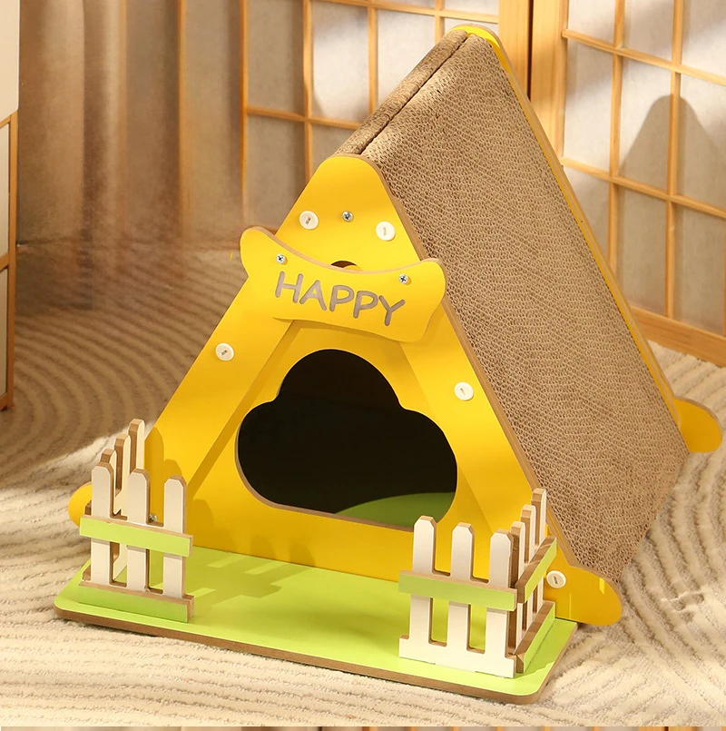 Cat Scratching Board Wear-resistant Not Chipped Sisal Vertical cat Scratching Ball Anti - Scratch Relief Claws Grinder cat Toys details