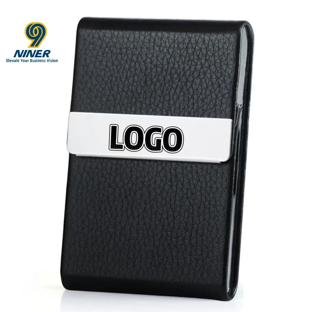Factory Wholesale Ready Stock Vertical Business Card Holder Cigarette Case Customizable Gift