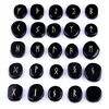 25 piezas de obsidiana