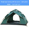 Dark green Tent + moisture-proof pad 210*150*125