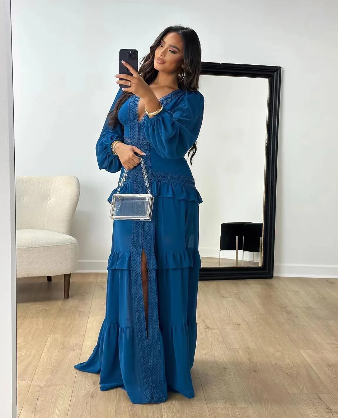 long fitting kitenge dresses African Kitenge Dress Designs Off The Shoulder V-Neck Sexy Wax Print Plus Size Long Wedding Evening Dress US10