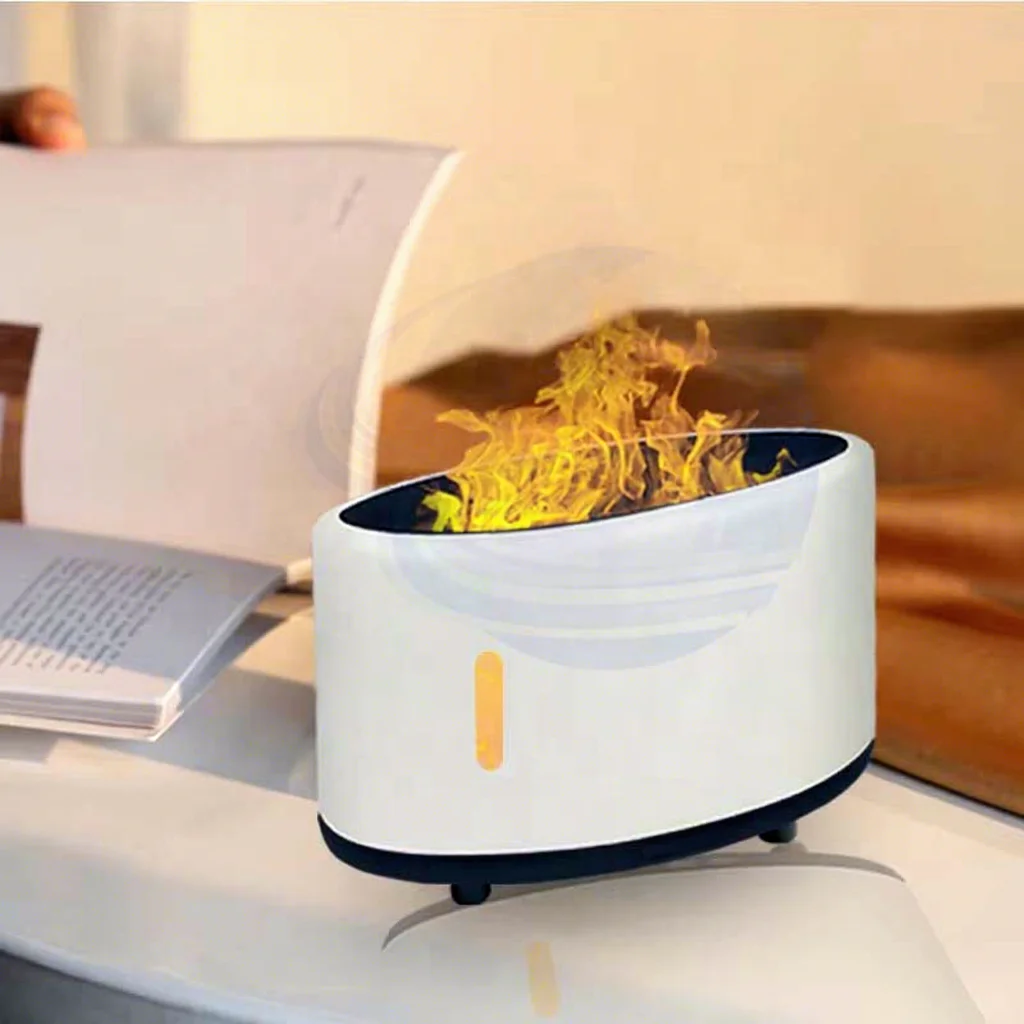 ミュージック加湿器 USB 火山ディフューザー 加湿器 インテリジェント エッセンシャルオイル アロマセラピーマシン 2